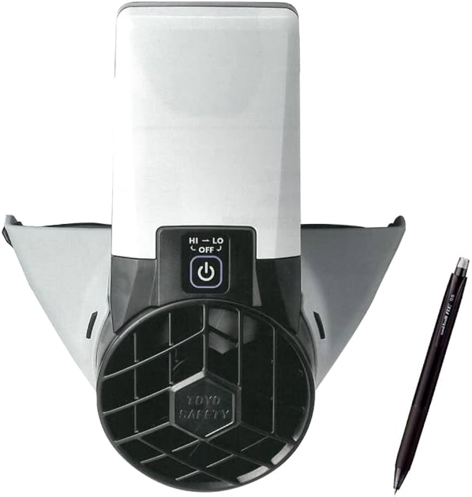 Amazon.co.jp: TOYO トーヨーセフティー ヘルメット取付式送風機