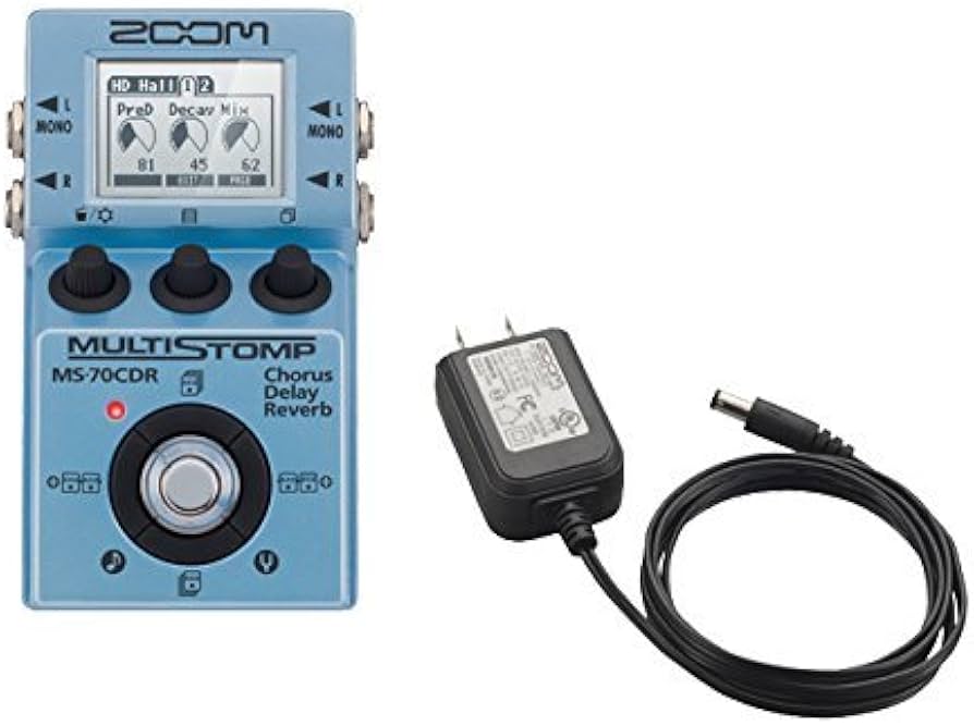 ZOOM MS-70CDR 純正アダプター付属
