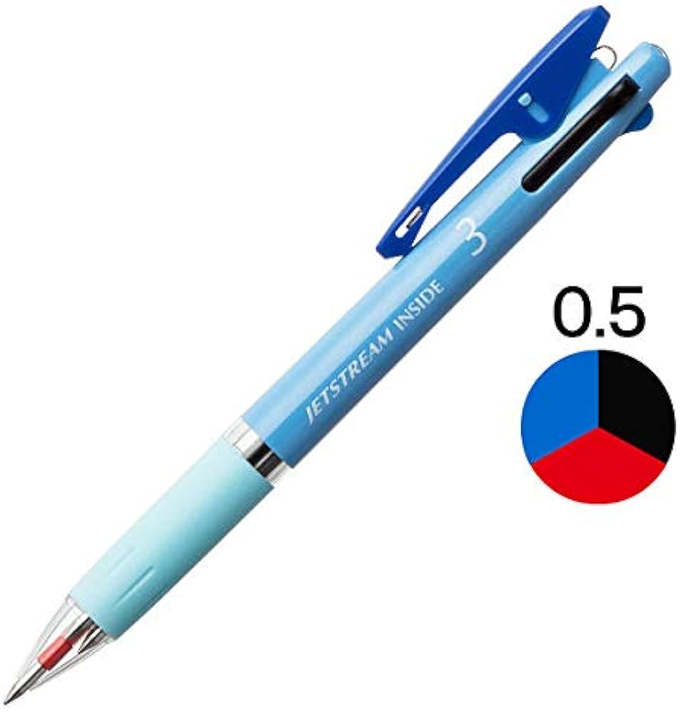 Amazon | 三菱鉛筆 ジェットストリーム インサイド 3色ボールペン 0.5