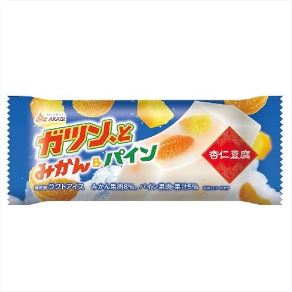 Amazon.co.jp: 赤城 ガツン、とみかん&パイン杏仁豆腐 1本 : 食品