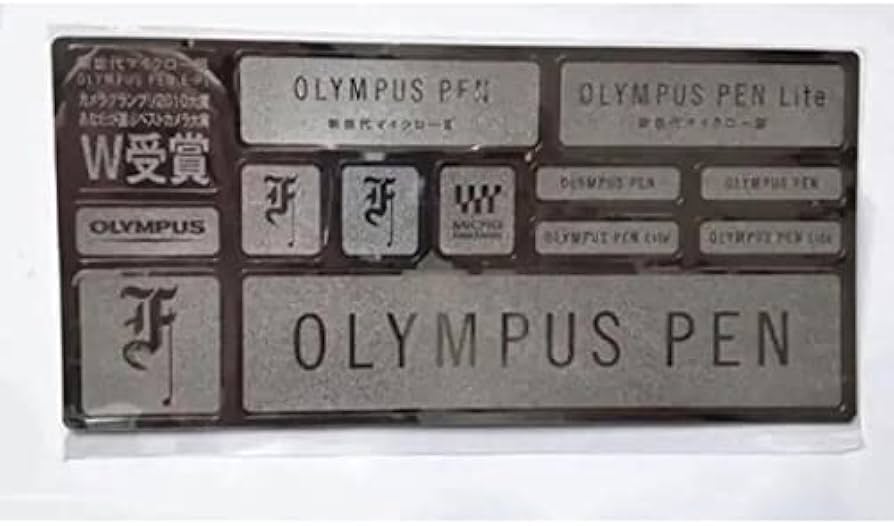 オリンパス Olympus Pen-F 花文字 セット オリンパス Olympus Pen-F 花