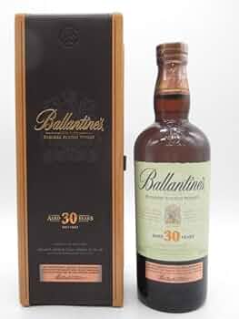 Amazon.co.jp: 【旧ボトル】 バランタイン 30年 木箱入り 40度 700ml