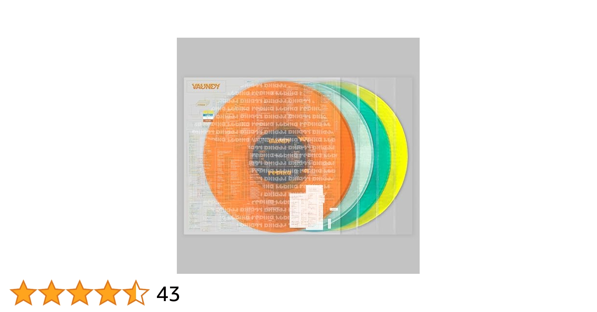 アナログ盤☆新品未開封・vaundy - replica 新品未開封】replica 完全