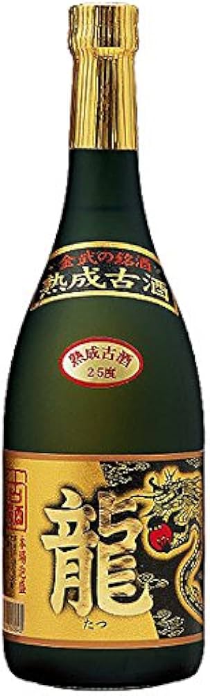 Amazon.co.jp: 金武 龍ゴールド 25度 720ml [泡盛/沖縄県] : 食品