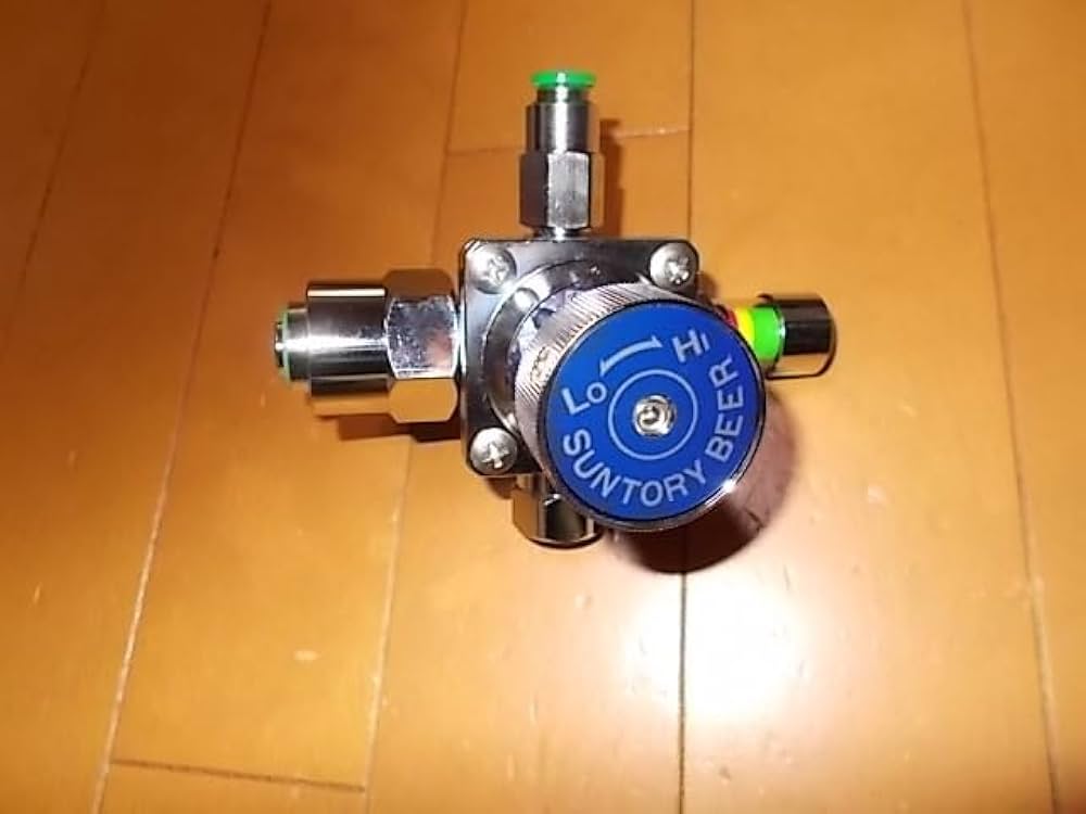 Amazon.co.jp: ビールサーバー用 減圧弁 3・5 ニットク製 ミドボン