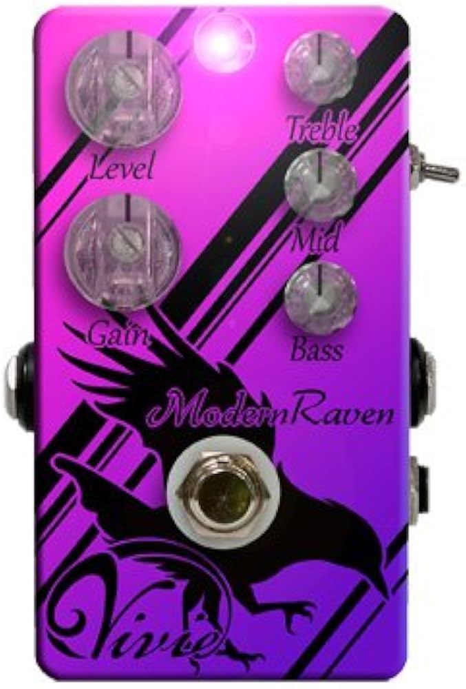 Amazon | Vivie ModernRaven ディストーション エフェクター (ヴィヴィ