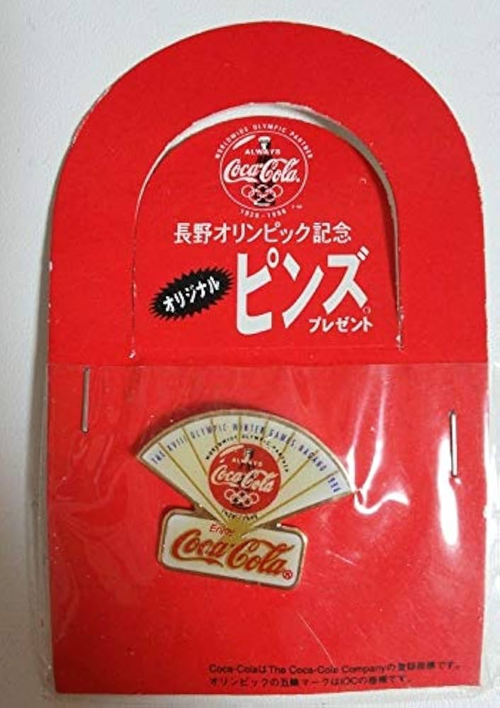 長野オリンピック コカコーラ ピンバッジ 1998 長野オリンピック コカ