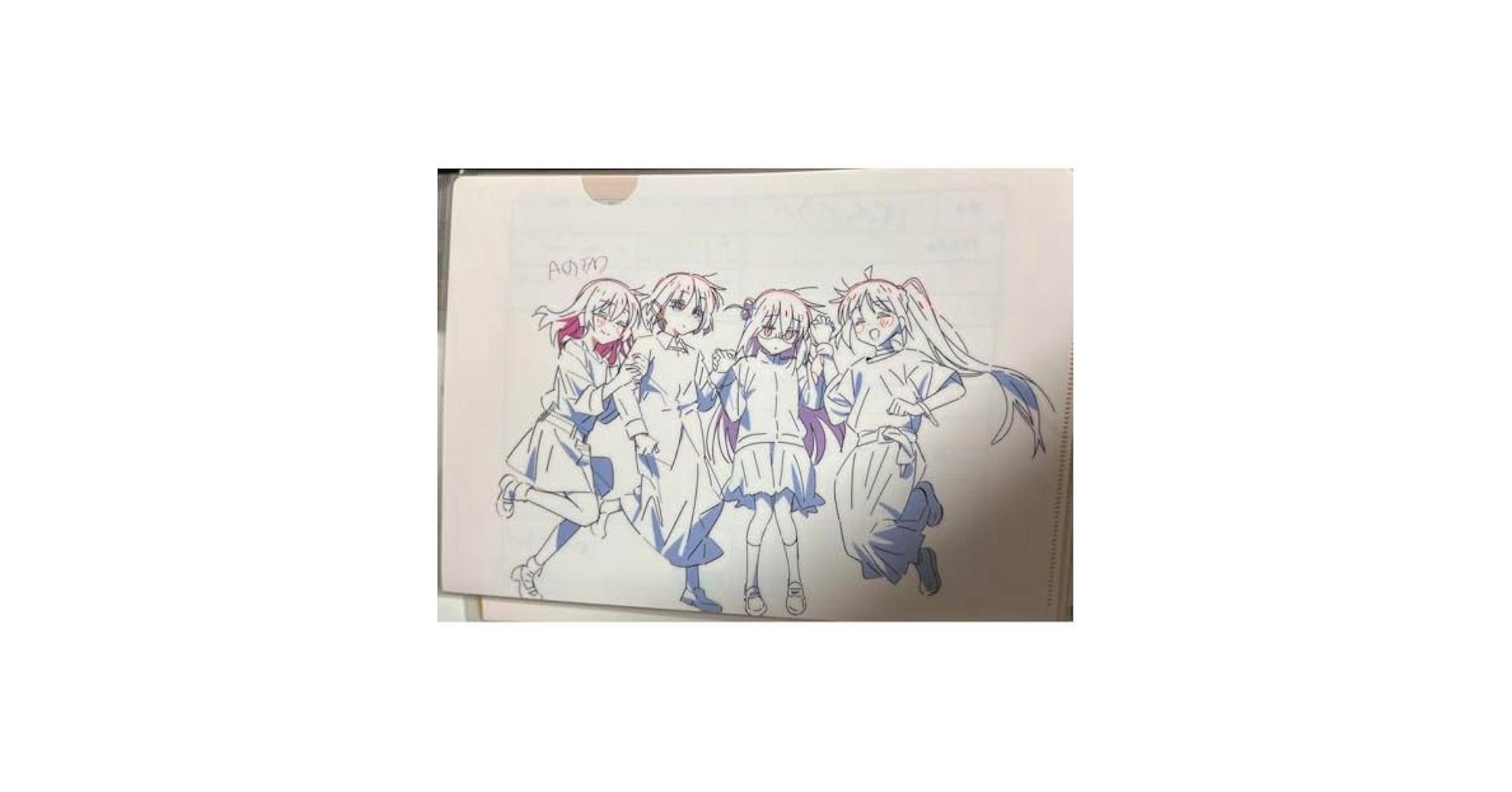 ぼっち・ざ・ろっく！展 キービジュアル アクリルスタンド クリア