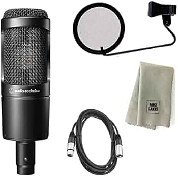 Amazon.co.jp: オーディオテクニカ コンデンサーマイク AT2035 +