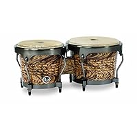 Amazon | LP エルピー ボンゴ Aspire Wood Bongos Black Hardware
