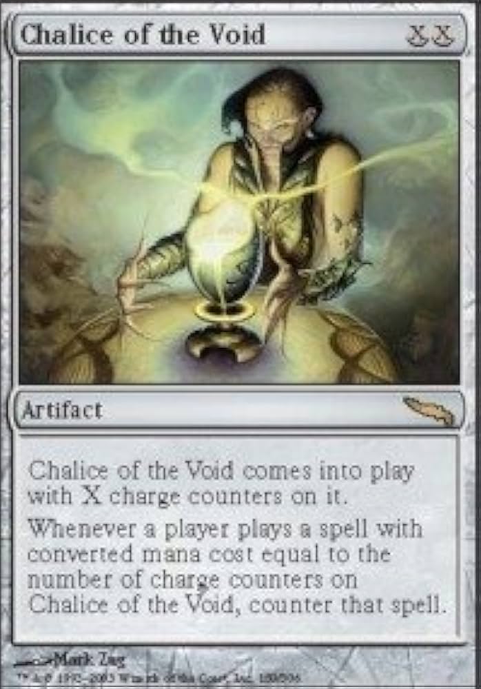 MTG 虚空の杯/Chalice of the Void 英語版 4枚 旧枠 虚空の杯 ×4枚 MTG