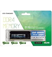 Amazon | CFD販売 ノートPC用メモリ DDR4-3200 (PC4-25600) 16GB×1枚