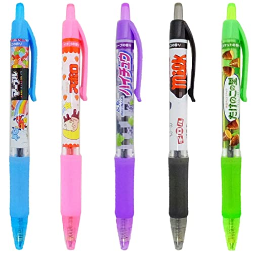 Amazon.co.jp: おやつマーケット お菓子な香りつき ノック式カラー