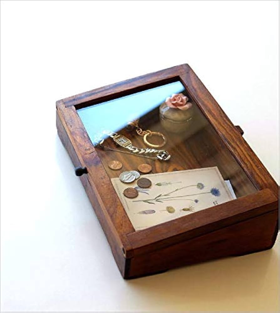 kat 様売約済 Stephen's ウッド ショーケース 木製 硝子 木箱