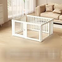 Amazon.co.jp: ペットサークル 猫・犬用 うさぎ 透明 脱走防止 自由に