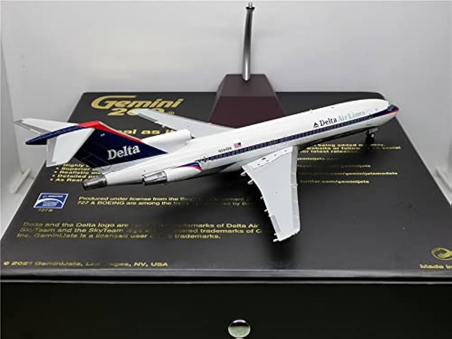Amazon.com: GeminiJets for Delta Airlines for Boeing B727-200