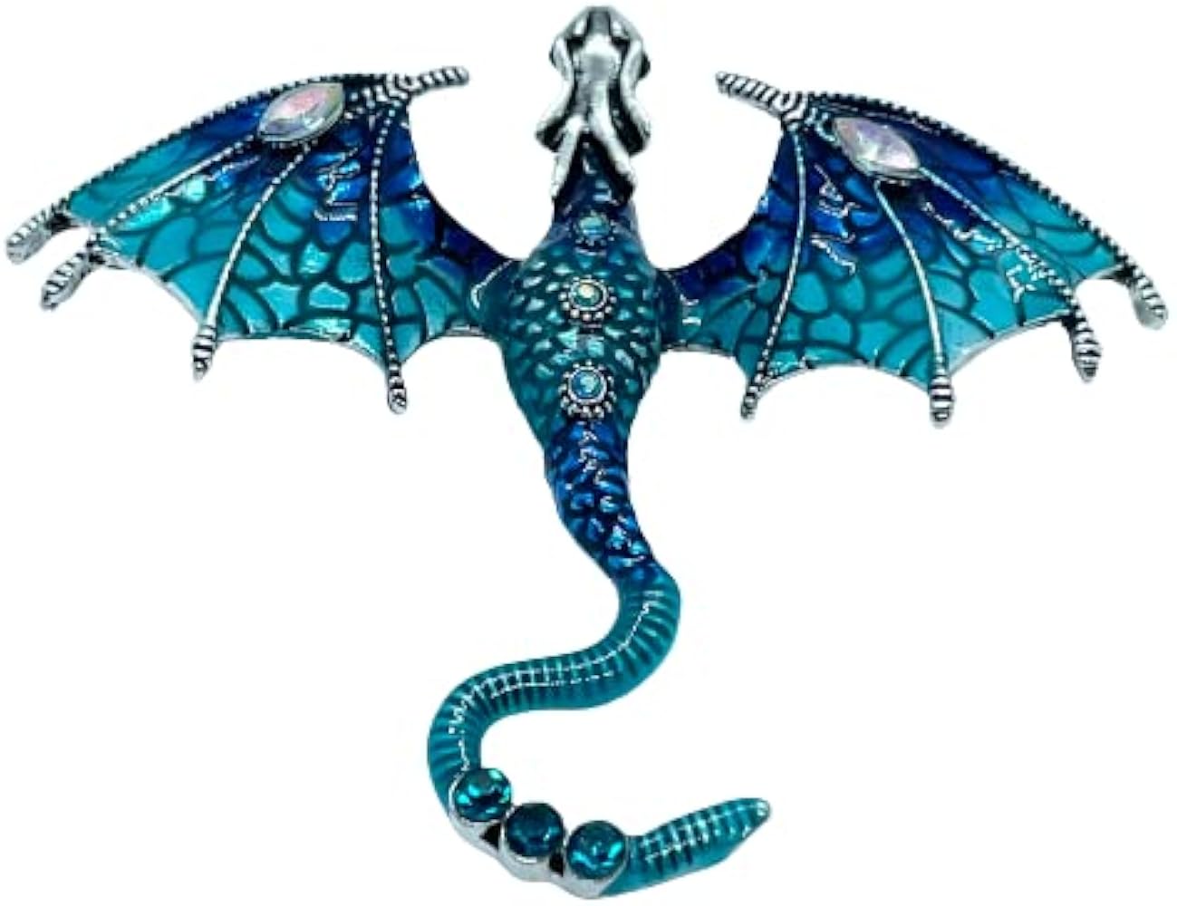 Amazon | 亜細亜宝飾堂 ドラゴン 龍 ブローチ 竜 青龍 かっこいい