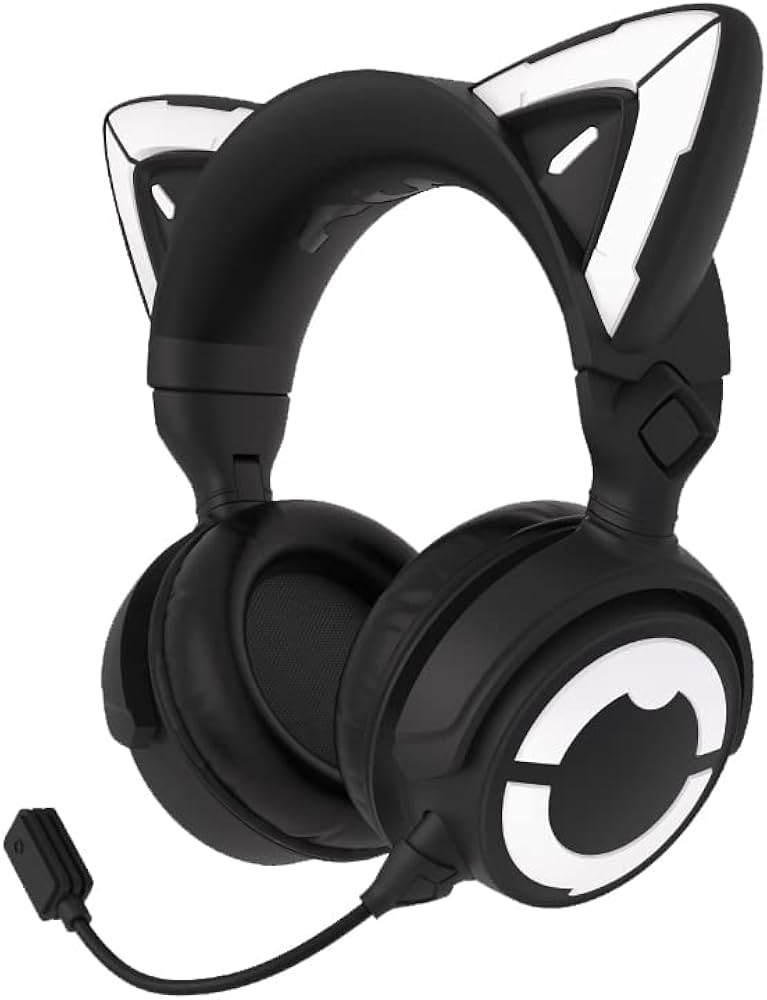 YOWU 猫耳ゲーミングヘッドセット Amazon.co.jp: YOWU 猫耳ヘッドホン4