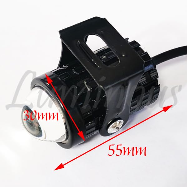 Amazon | LED ヘッドライト 小型 フォグランプ 補助ライト ホワイト