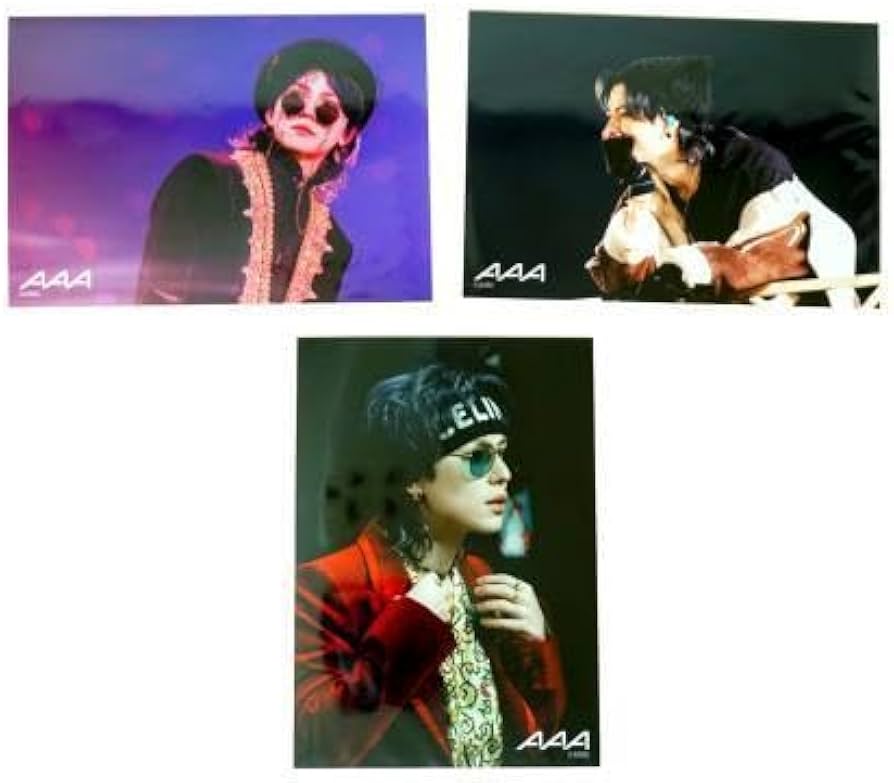 Amazon.co.jp: 公式写真 AAA 末吉秀太 3枚Set ライブ写真集版 thanx