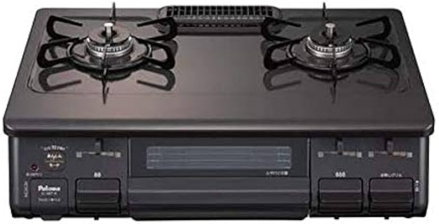 Amazon.co.jp: 幅60㎝標準サイズガステーブル IC-S87-R 都市ガス(13A