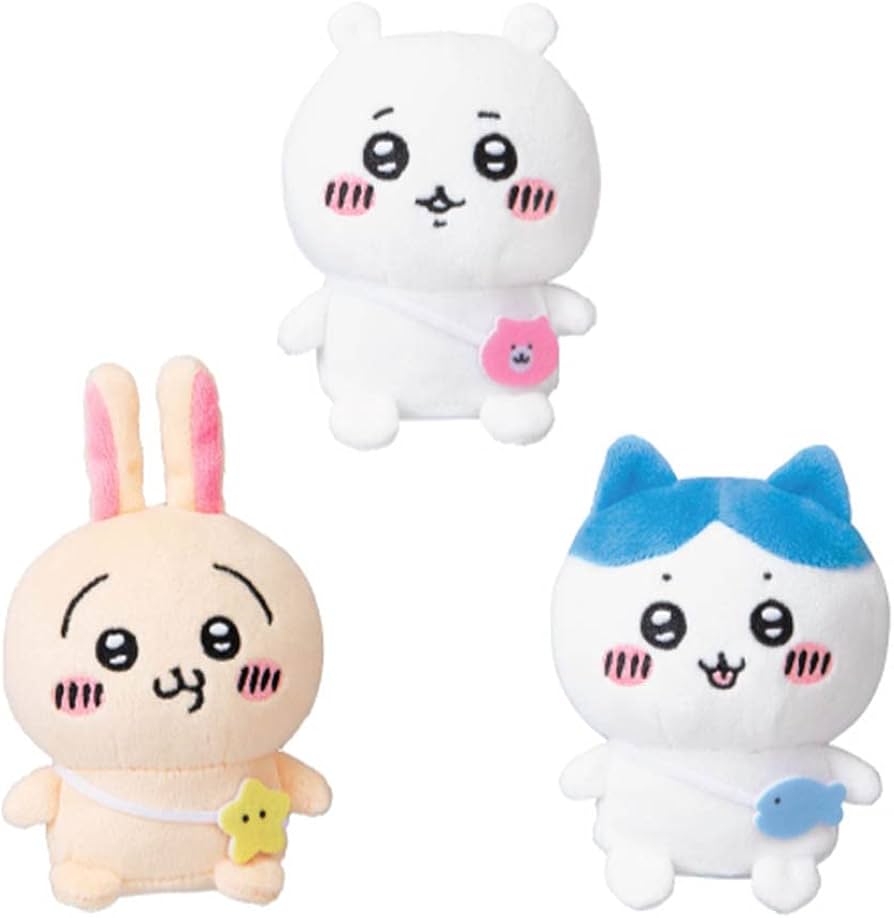 Amazon.co.jp: 色んなところに乗っけれる ちいかわ ぴたれすと 全3種