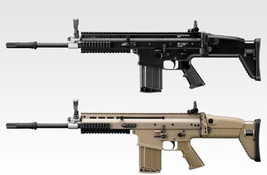 Amazon | 東京マルイ次世代電動ガン Mk17 SCAR-H(スカーH) FDE☆特許