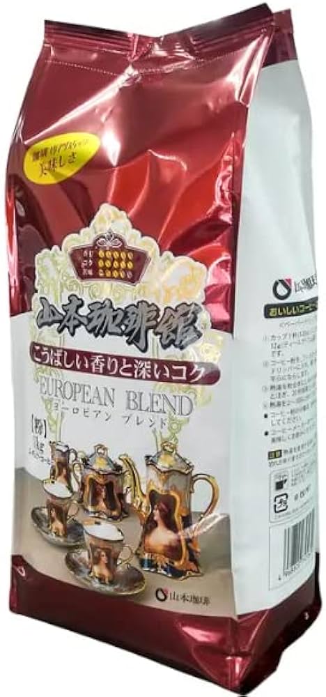 Amazon.co.jp: 山本珈琲 ヨーロピアンブレンド 1kg (粉) + lollol