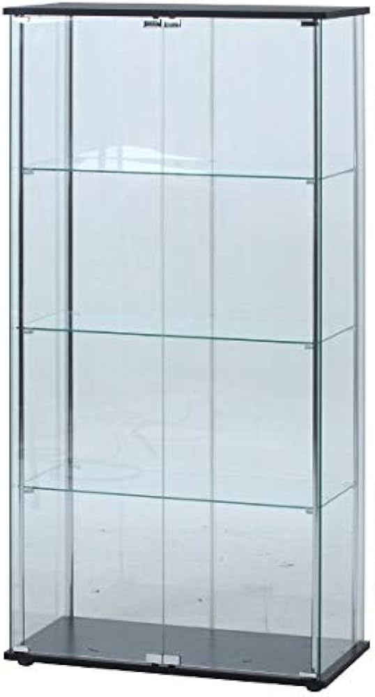 Amazon.co.jp: 不二貿易 ガラスディスプレイケース(クリア) FJ-98882