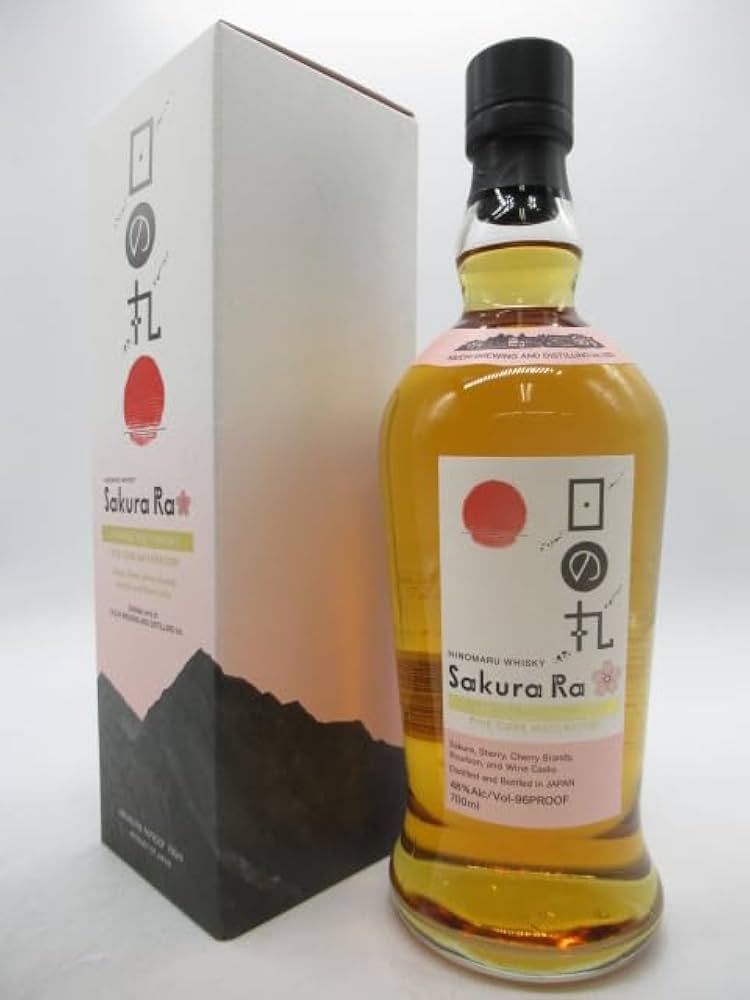 Amazon.co.jp: 八郷蒸溜所 日の丸ウイスキー Sakura Ra (さくら・ら