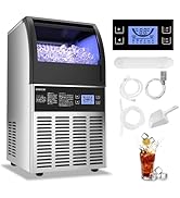 Amazon.co.jp: GSEICE 100V 1日30KG 製氷機 業務用 キューブアイス