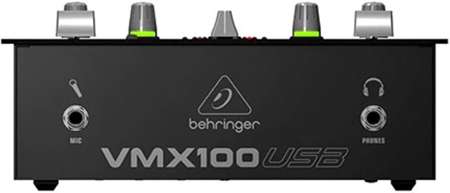 Amazon.com: Behringer Pro Mixer VMX100USB Professional 2-Channel