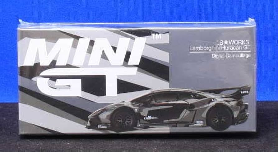 Amazon | 1/64 MINI-GT LBWORKS ランボルギーニ ウラカン GTデジタル