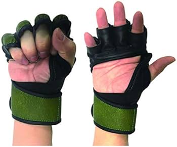 Amazon | ISAMI イサミ RIZIN オープンフィンガーグローブ 合皮 日本製