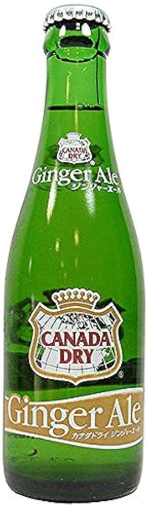Amazon.co.jp: カナダドライ ジンジャーエール 業務用 [瓶] 207ml x 24
