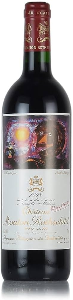 Amazon.co.jp: シャトー ムートン ロートシルト 1998 ロスチャイルド