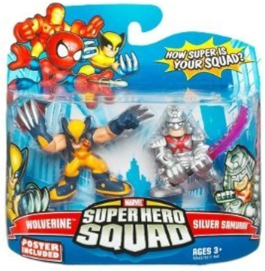 Amazon.com: Marvel Superhero Squad Series 15 Mini 3 Inch Figure 2