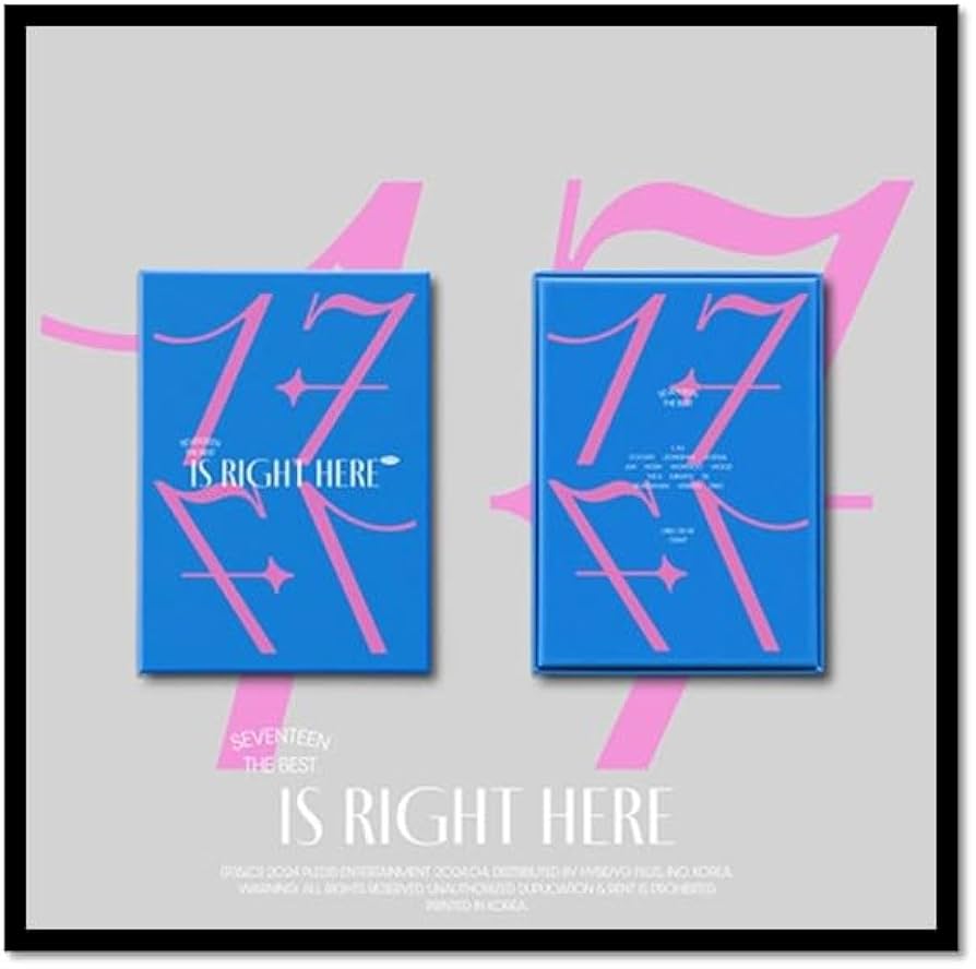 Amazon.com: Dreamus SEVENTEEN 17 IS RIGHT HERE Best Album DEAR Ver