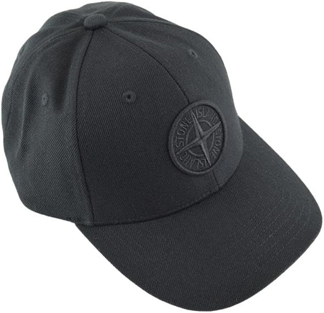 Amazon | [ストーンアイランド] LOGO CAP/刺繍 ロゴ ベースボール