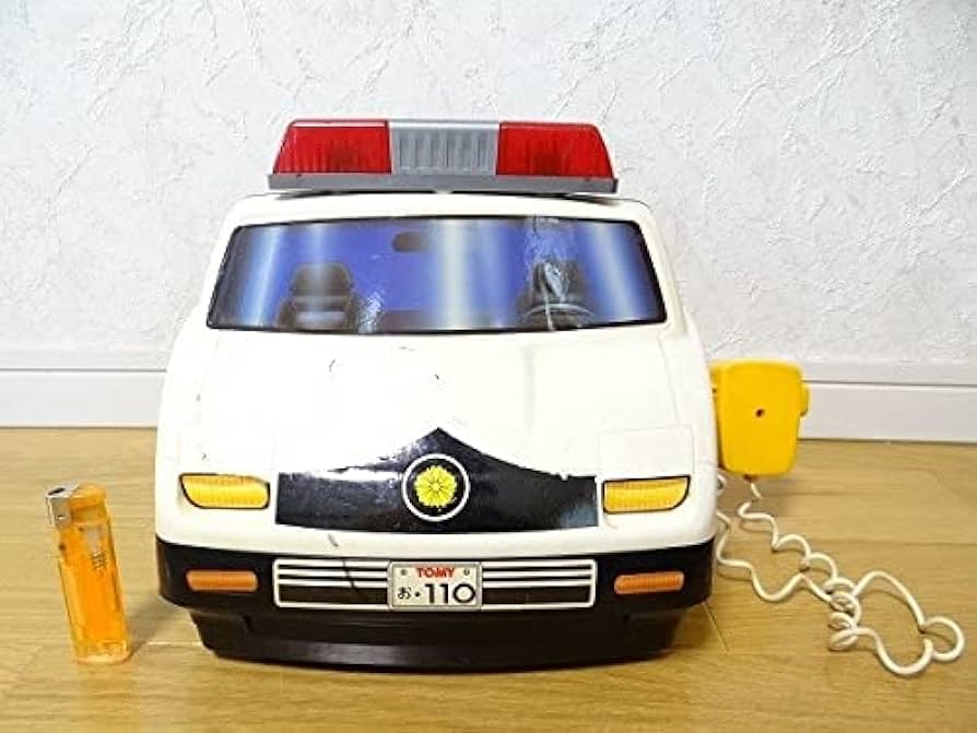 Amazon | 希少 80年代 ビンテージ トミー ドライビングパトカー 警視庁