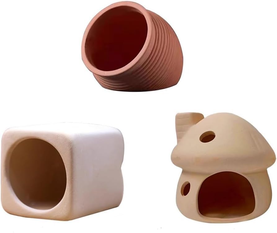 SheltaCrafta シェルター 素焼き 手作り 水槽 隠れ家 テラリウム②