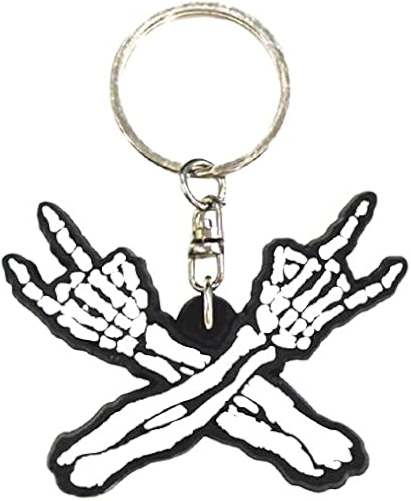 マキシマムザホルモン 謎の応募券D賞 静電気除去キーホルダー