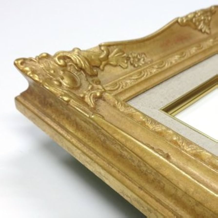 Amazon.co.jp: 9232 P20 油絵用額縁 ，油彩用額縁 ゴールド : ホーム