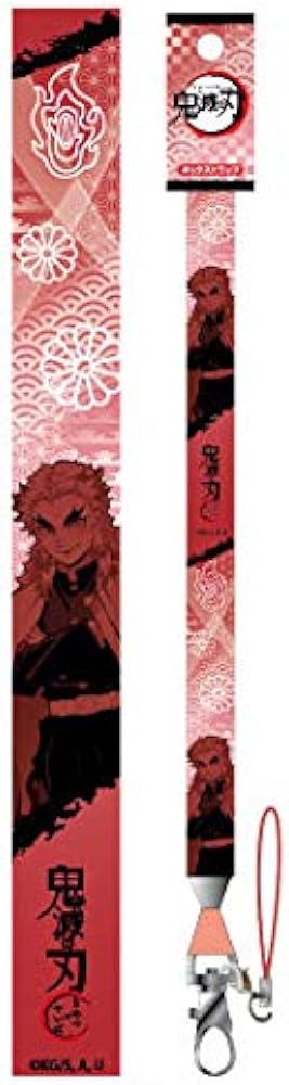Amazon.co.jp: 鬼滅の刃 ネックストラップ 煉獄杏寿郎 : 家電＆カメラ