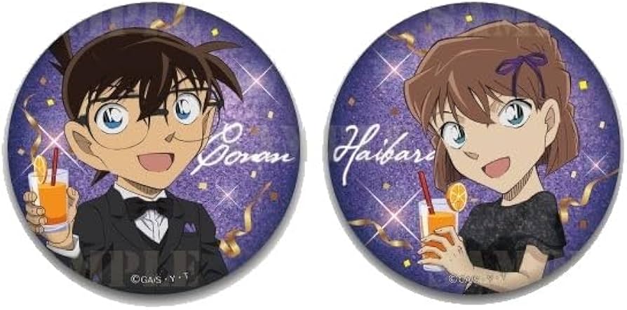 Amazon.co.jp: 名探偵コナンプラザ限定 2023MV メタリック缶バッジ