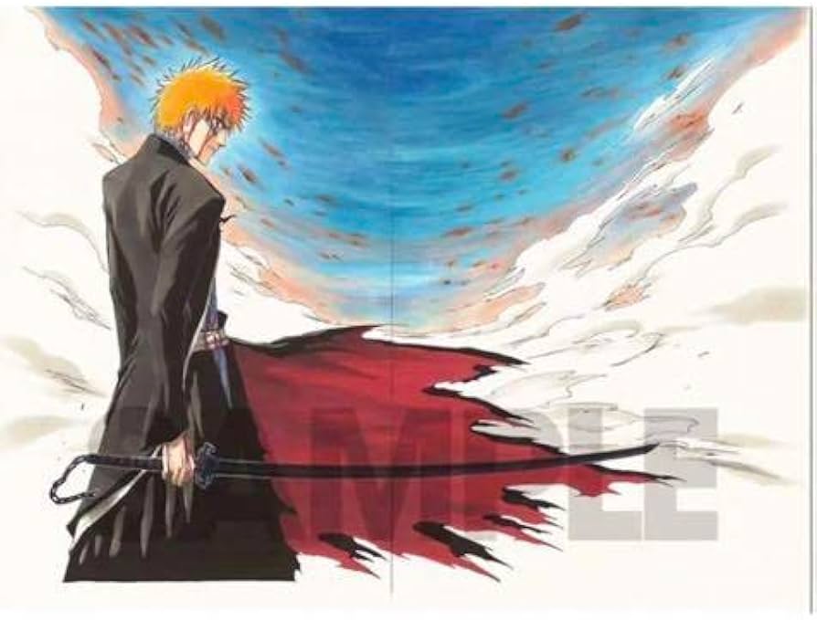 値下げ不可　額装高精細複製原画 No.1 <BLEACH EX.> 黒崎一護 BLEACH 額装高精細複製原画 No.1 <BLEACH EX.> 黒崎一護