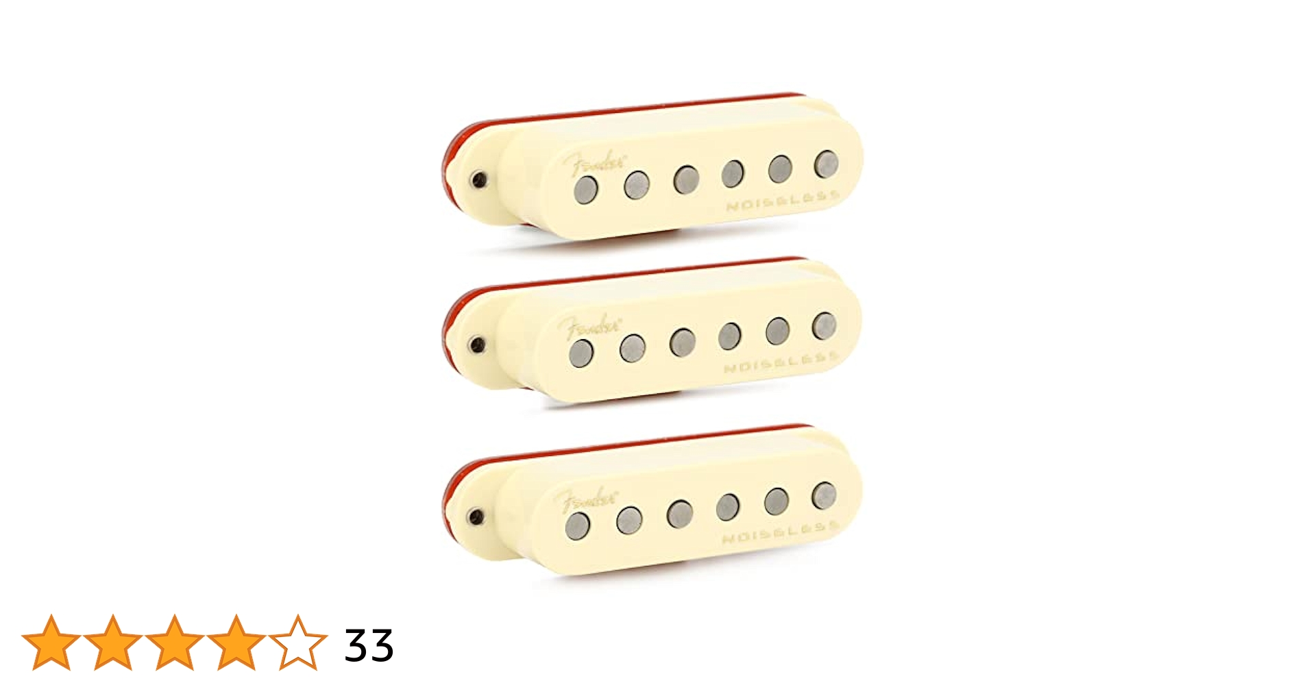 Fender Hot Noiselessピックアップ フロント用 【公式通販】