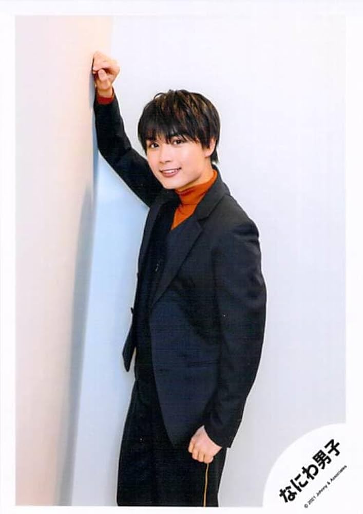 大西流星 混合 公式写真 なにわ男子 大西流星 公式写真