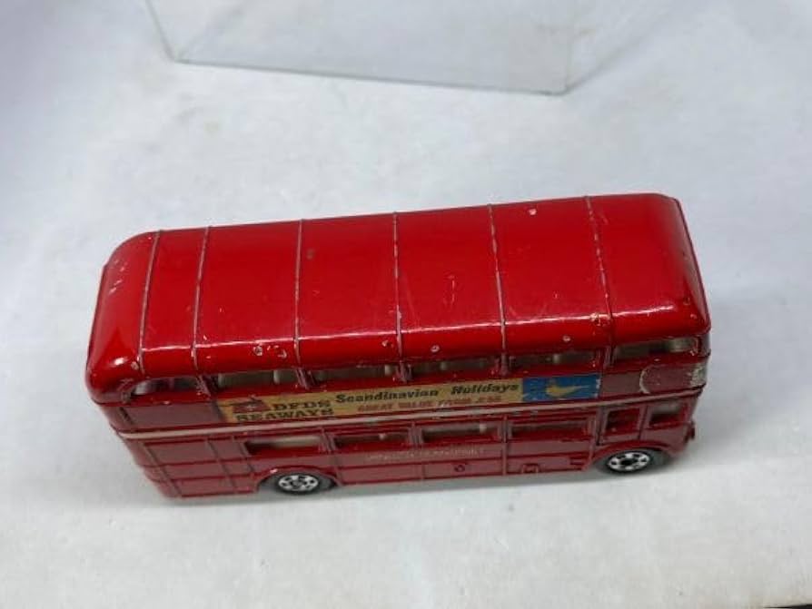 超レア】ロングトミカL8-2-8 ロンドンバスRM希少ピンクカラー 日本製