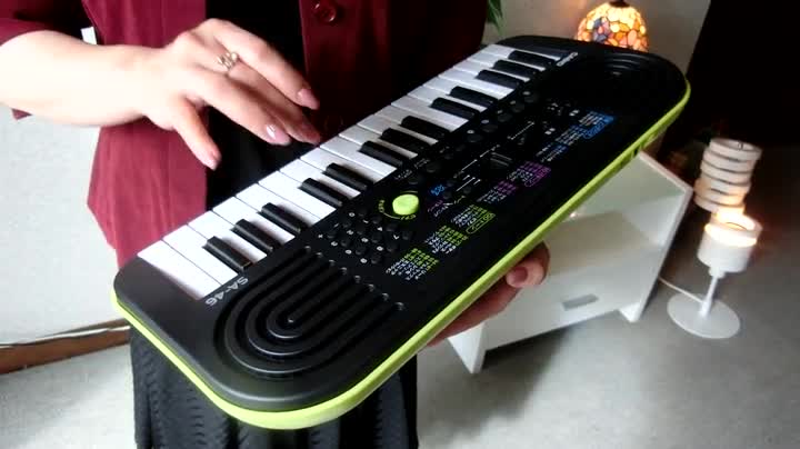 Amazon | カシオ(CASIO) ミニキーボード Casiotone SA-46 32ミニ鍵盤